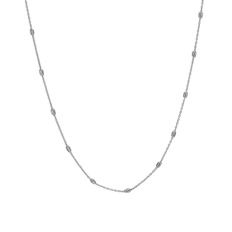 HD Intermittent Oval Necklace