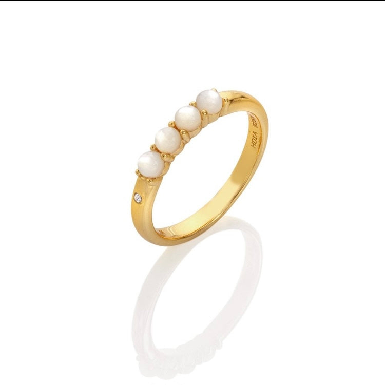 HD X GE Calm Mother of Pearl Ring