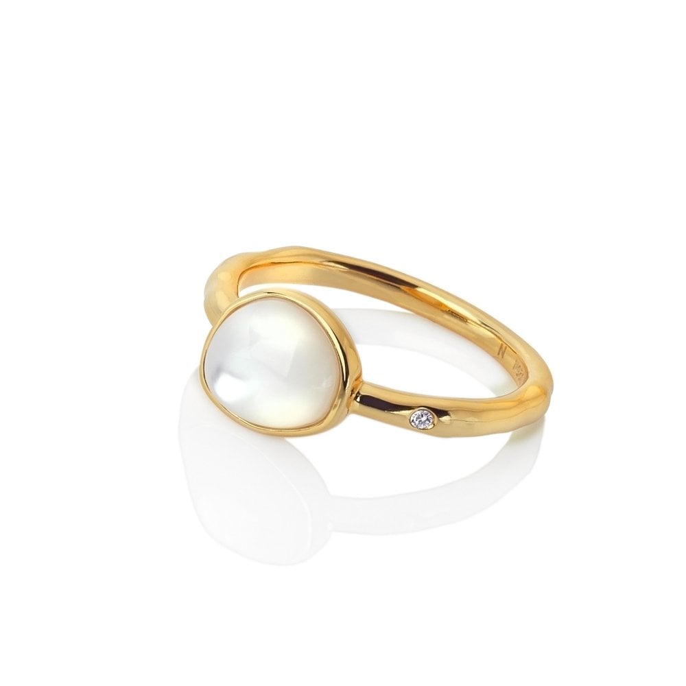 HD X Calm Mother Of Pearl Ring image 0